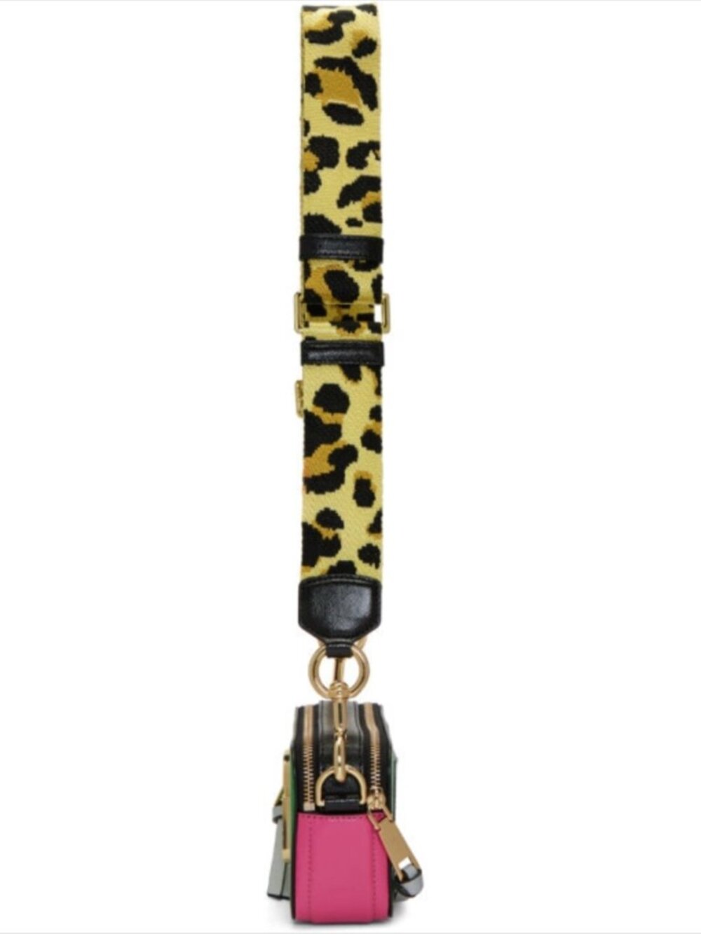Marc Jacobs Snapshot Bag - Green and Pink - Picture 4 of 9